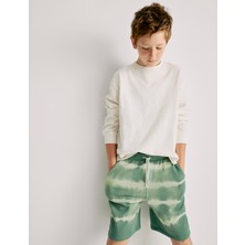 Marks & Spencer Saf Pamuklu Tie‑dye Şort (6–16 Yaş)