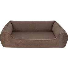 Hepta Collection Bravo Siena Kahverengi Köpek Yatağı Xl 80X105CM