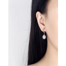 Ft Tasarım Antialerjik Kararmaz Gümüş Çelik Inci Küpe