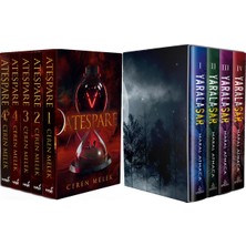 İndigo Kitap Ateşpare 5 Kitaplık Kutulu Set - Ciltli ve Yaralasar Serisi Seti 4 Kitap Ciltli Kutulu