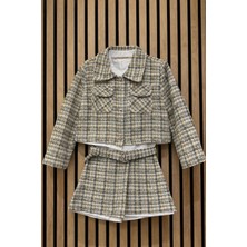 NerKids Kız Çocuk 3'lü Gömlek Takım