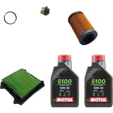 Şafak Motosiklet Bajaj Dominar 250 400 Hava Yağ Filtresi Bakım Seti