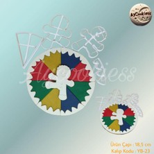 Ft Tasarım Yılbaşı Temalı Pizza ve Gengerman Kurabiye Kalıbı