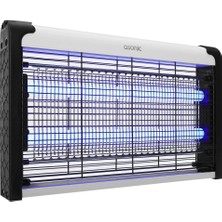 Asonıc AS-A29, Siyah, 6W, 2000V, Masaüstü, Zincir Askılı, 2ADET Uv Mor Işıklı, Siyah Kasa, Sinek Öldürücü