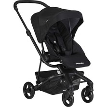 Hepta Collection Easywalker Charley Çift Yönlü Bebek Arabası Night Black, 22 kg Taşıma Kapasitesi, Xl Tente, Hafif -