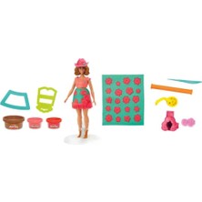 urfakent bilişim ve medya danışmanlık G1360 Barbie Çiçek Desenleri ve Püsküller Hamur Oyun Seti +3 Yaş