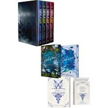 Ephesus Yayınları Yaralasar Serisi Seti 4 Kitap Ciltli Kutulu ve Gökçen Iki Kitaplık Kutulu Set Ciltli Yan Boyalı