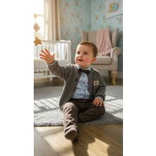 Hippıl Baby 3'lü Çocuk Triko Takımı