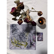 Trend Dokunuş Kadınlar Gününe Özel Gri Kuş Motifli Fular