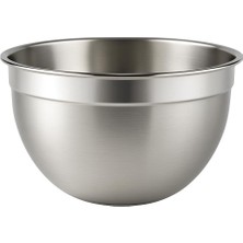 Hepta Collection Mallart® 304 Paslanmaz Çelik Karıştırma ve Mikser Kasesi - 28 cm x 14.5 cm | Çok Amaçlı, Dayanıklı,