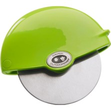 Hepta Collection Gurme Pizza Kesici, Çelik Pizza Bıçağı, Hamur Ruleti