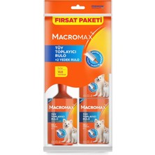 Hepta Collection Macromax Tüy Toplayıcı Fırsat Paketi, 1 Rulo ve 2 Yedek Rulo (Toplam 168 Yaprak)