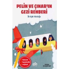 Abm Yayınevi Alfa Kalem+Pelin ve Çınar'ın Gezi Rehberi - Ilk Uçak Yolculuğu Yeni Çocuk Edebiyatı Abm Kitap