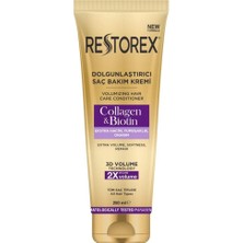 Hepta Collection Restorex Dolgunlaştırıcı Saç Bakım Kremi Collagen & Biotin 250 ml