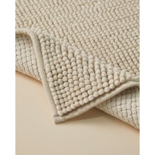 English Home Macaroni Banyo Paspası 50X80 cm Bej