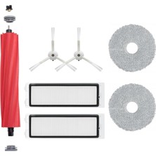 Hepta Collection Qrevo Maxv Qrevo Pro Qrevo S Beyaz Uyumlu Fırça Hepa Mop Seti-7 Parça