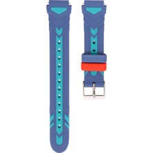 Hepta Collection Saat Kordonu Movetime MT42- MT42X Family Saat Mavi Renk Kordonu/kayışı