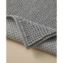 English Home Macaroni Banyo Paspası 50X80 cm Gri