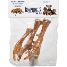 Hepta Collection Bosphorus Köpek Çiğneme Ödülü, Kurutulmuş Horoz Ayak, 100 Gram