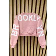 NerKids Kız Çocuk Sırt Baskılı Sweatshirt