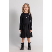 NerKids Kız Çocuk Yıldız Tütü Elbise