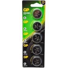 Pazarcan Gp CR2450 3 Volt Lityum 5'li Pil