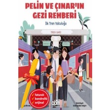 Abm Yayınevi Alfa Kalem+Pelin ve Çınar'ın Gezi Rehberi - Ilk Tren Yolculuğu Yeni Çocuk Edebiyatı Abm Kitap