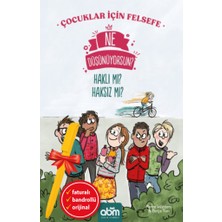 Abm Yayınevi Alfa Kalem+Ne Düşünüyorsun? Haklı Mı? Haksız Mı? (Pierre Winters) Yeni Çocuk Edebiyatı Abm Kitap
