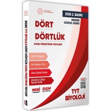 İnformal Yayınları 2026 Yks-Tyt Mebi-Ogm Dört Dörtlük Biyoloji Pekiştirme Testleri Soru Bankası