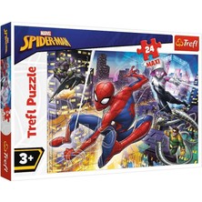 Vexor PUZZLE-14289 Spiderman 24 Parça Maxi Çocuk Puzzle