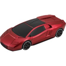 Pazarcan Kırmızı Model Araba Tasarımlı Hoparlör - Bluetooth USB Özellikli