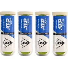 Wilson Dunlop Atp Tour 3'lü 4 Kutu Tenis Topu