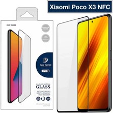 Pazarcan Dux Ducis Full Kaplama Poco X3 Nfc Cam Ekran KORUYUCU-(5775)