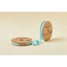 MiraLive Biye Koton Katlı D20 Açık Mint 2 cm 25 Metre %65 Koton %35 Polyester