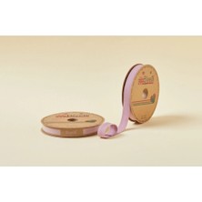 MiraLive Biye Koton Katlı D58 Gül Kurusu 2 cm 25 Metre %65 Koton %35 Polyester