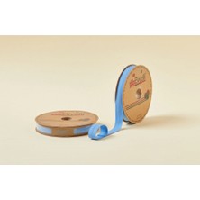 MiraLive Biye Koton Katlı D60 Koyu Mavi 2 cm 25 Metre %65 Koton %35 Polyester