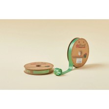 MiraLive Biye Saten Katlı 026 Yeşil 2 cm 25 Metre %100 Polyester