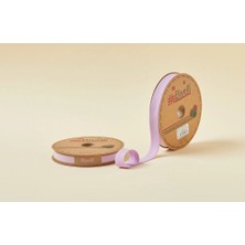 MiraLive Biye Koton Katlı D42 Lila 2 cm 25 Metre %65 Koton %35 Polyester