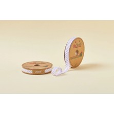 MiraLive Biye Puanlı Katlı B07 Lila 2 cm 25 Metre %65 Koton %35 Polyester