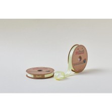 MiraLive Biye Saten Katlı 006 Sarı 2 cm 25 Metre %100 Polyester