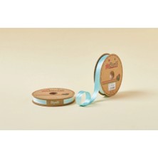 MiraLive Biye Saten Katlı 010 Mint Yeşili 2 cm 25 Metre %100 Polyester