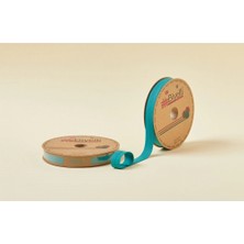 MiraLive Biye Koton Katlı D40 Zümrüt Yeşili 2 cm 25 Metre %65 Koton %35 Polyester