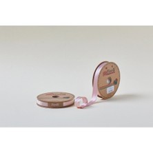 MiraLive Biye Saten Katlı 087 Pudra 2 cm 25 Metre %100 Polyester