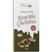 Bitki Diyarı Glutensiz Antep Fıstıklı Beyoğlu Çikolatası 100 gr