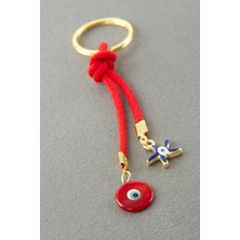 Freedom Store Deniz Yıldızı Camlı Ipli Anahtarlık