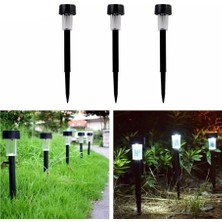 Pazarcan Güneş Enerjili Bahçe Lambası Plastik Saplama 10LU Set