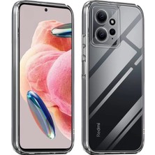 Pazarcan Redmi Note 12 4g Kılıf Lüx Şeffaf Silikon