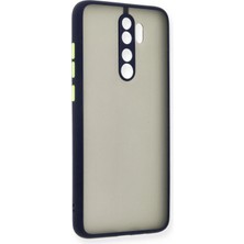 Pazarcan Redmi Note 8 Kılıf Montreal Silikon Kapak - Lacivert