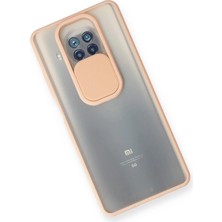 Pazarcan Mi 10T Lite Kılıf Palm Buzlu Kamera Sürgülü Silikon - Pembe