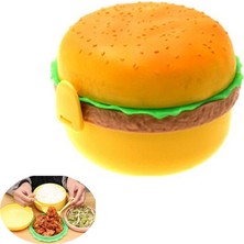 Belle Fusion Hamburger Tasarımlı Beslenme Kabı